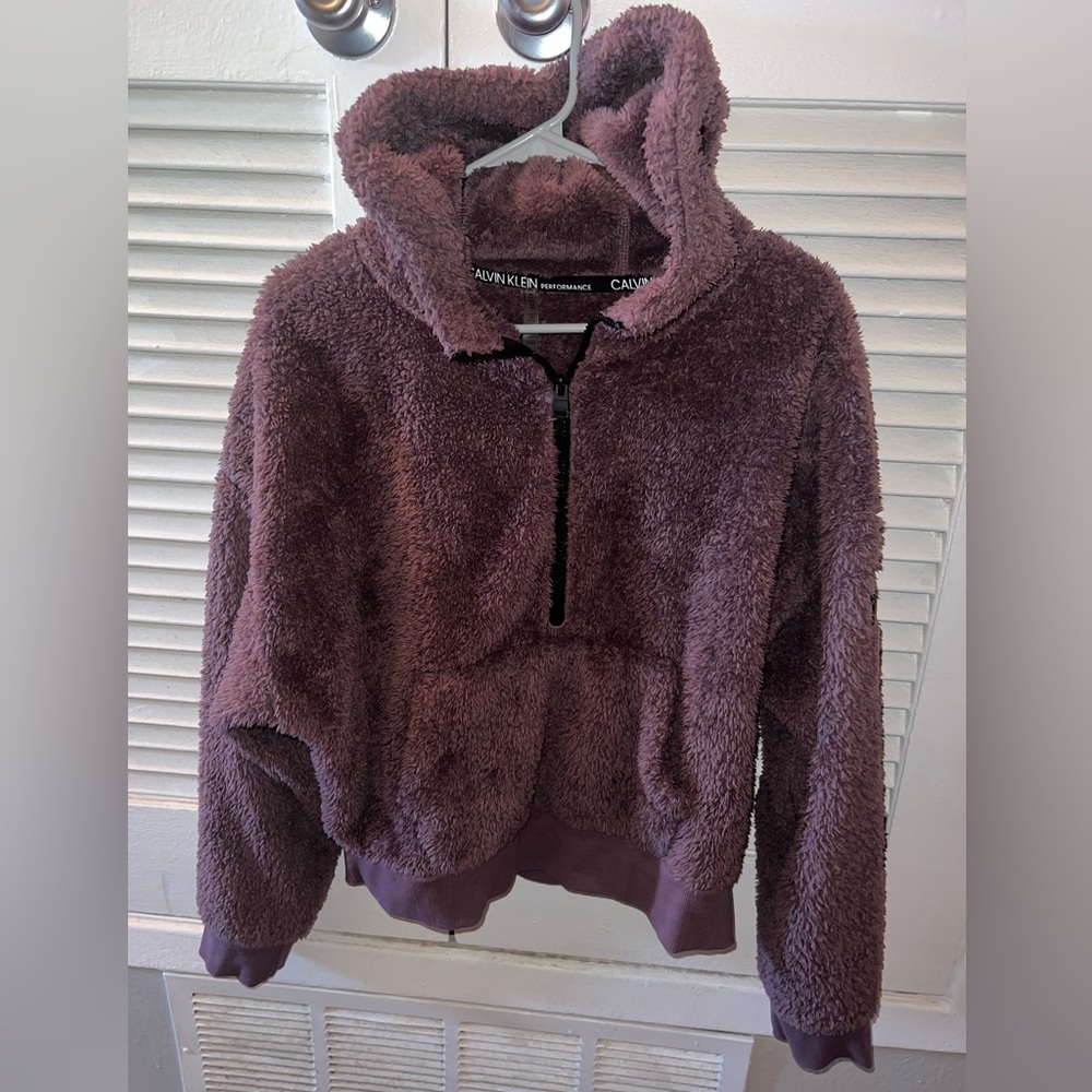 Calvin Klein Mauve Fleece Jacket